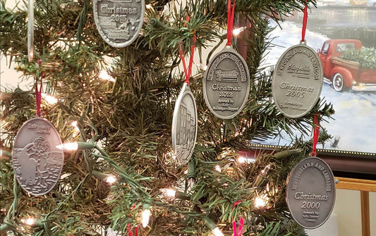 Collectors' Pewter Christmas Ornaments